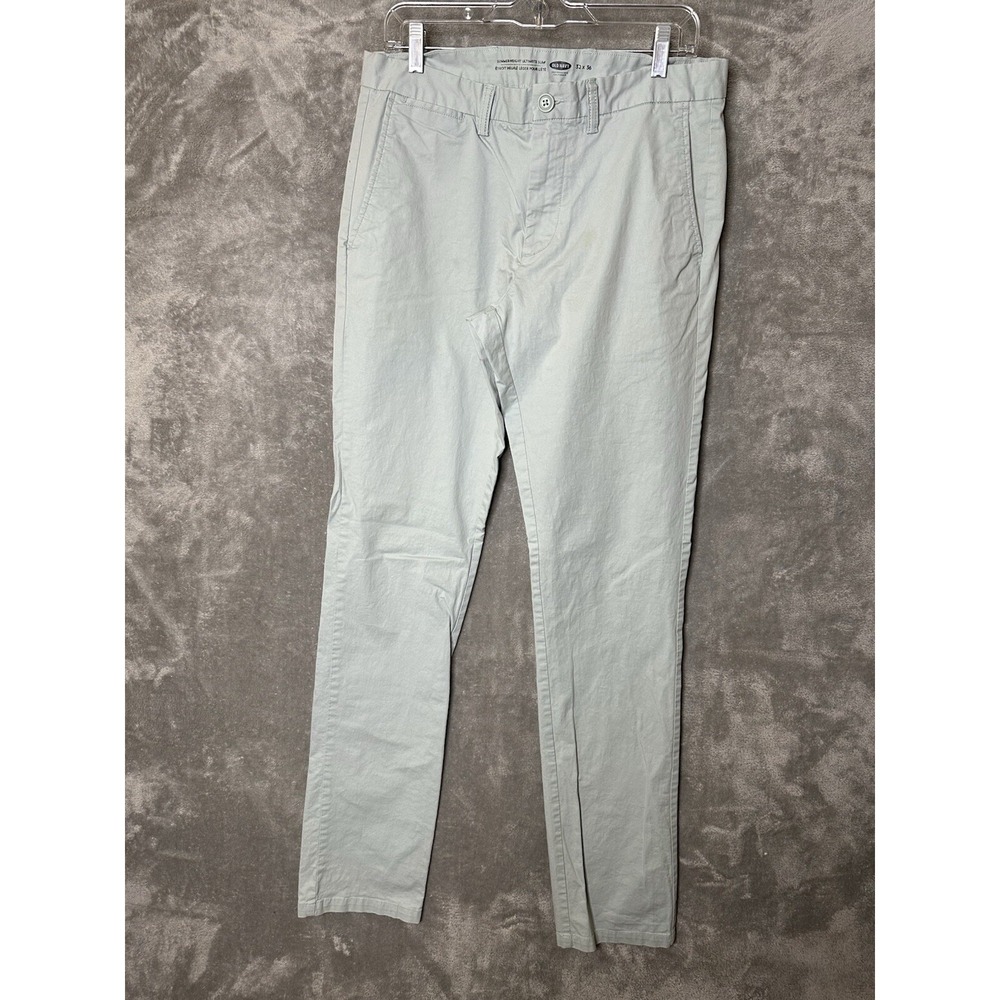 Old Navy Pants Men's 32x36 Light‎ Blue Chino Work Casual Slim Fit